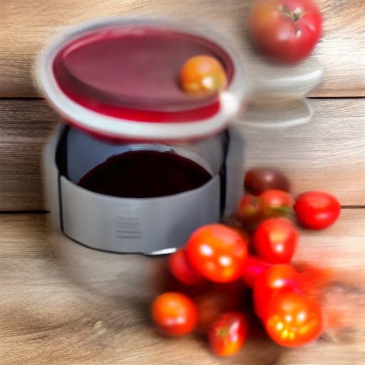 Measuring 5g of tomato paste in a small bowl for air fryer recipes