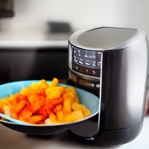 Measuring vinegar in a glass bowl for air fryer recipes