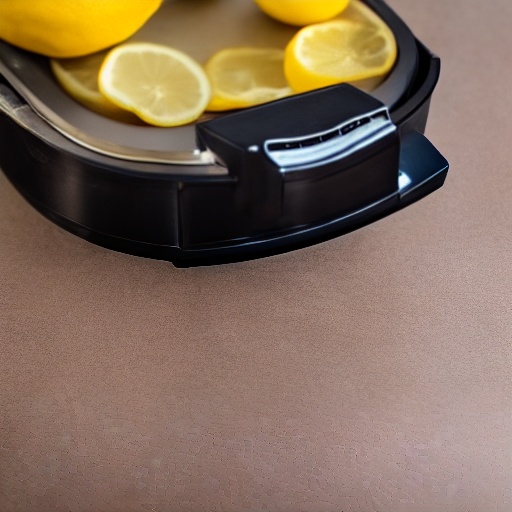 Measuring 40g of lemon juice in a glass measuring cup