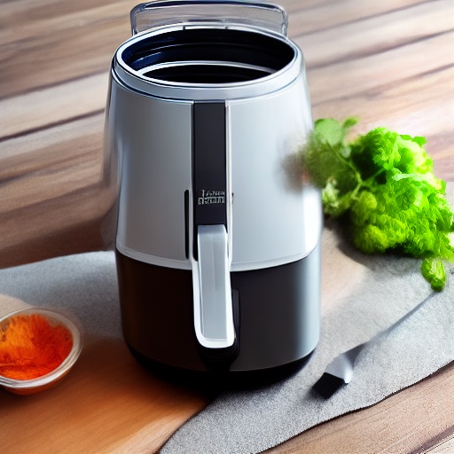 Measuring lemon juice in a glass cup for air fryer recipes