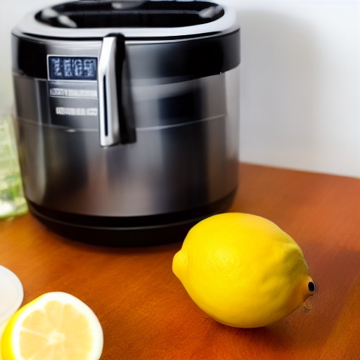 Measuring lemon juice in grams and ounces for air fryer recipes