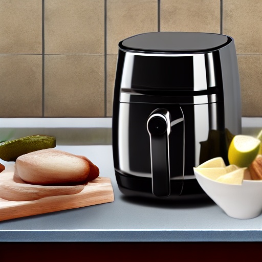Measuring lime juice in a glass jug for air fryer recipes