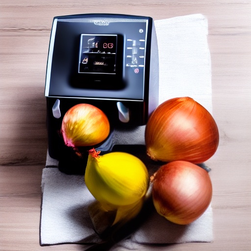 Measuring 10g of onion in ounces for air fryer recipes