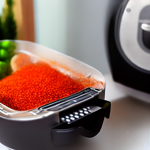 Measuring 10g of minced onion next to a digital scale