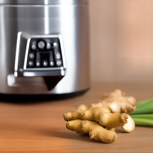 Measuring ginger paste for air fryer recipes