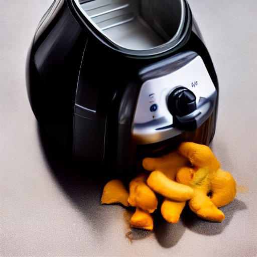 Measuring ginger paste for air fryer recipes