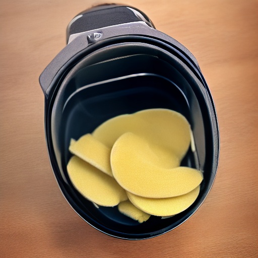 500g block of butter on a kitchen scale next to an air fryer
