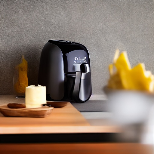 Measuring 15g of margarine on a digital scale for air fryer recipes