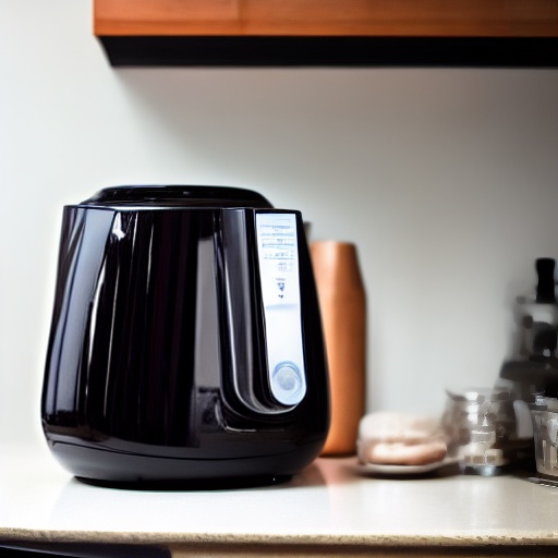 Measuring 75g of margarine on a kitchen scale for accurate air fryer recipes