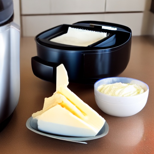 30g cream cheese measured on a digital scale next to an air fryer