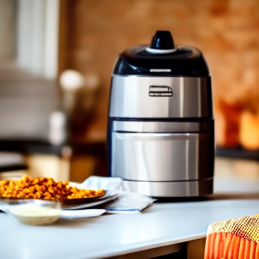 Measuring 150g of rolled oats in a bowl for air fryer recipes