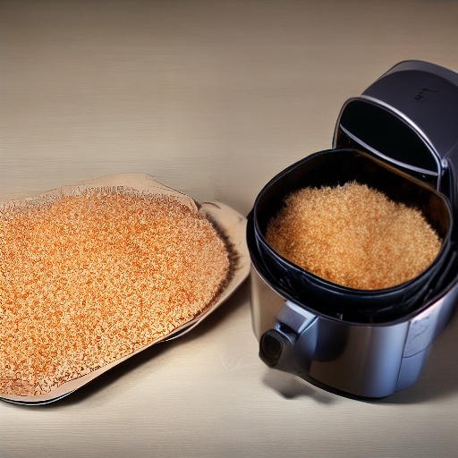 Measuring 0.75 cup of breadcrumbs in ounces for air fryer recipes