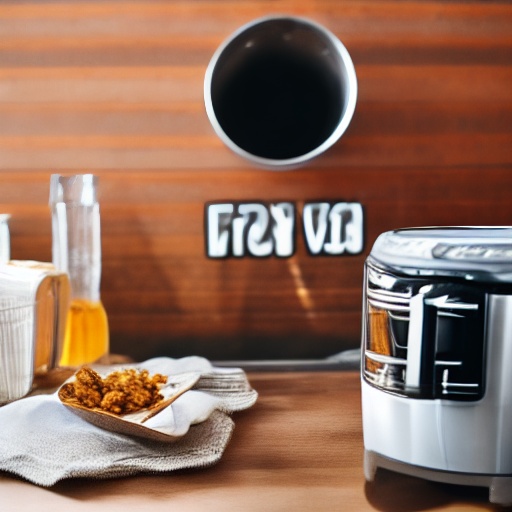 Measuring maple syrup in a cup for air fryer recipes