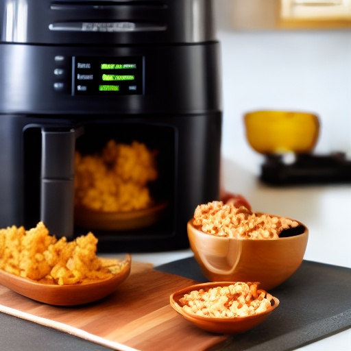 Measuring 0.33 cup of cooked rice in ounces for air fryer recipes