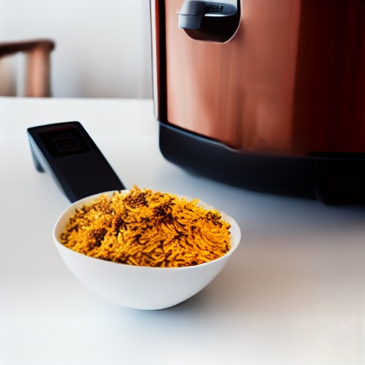 Measuring 0.75 cup of cooked rice on digital scales showing weight in ounces