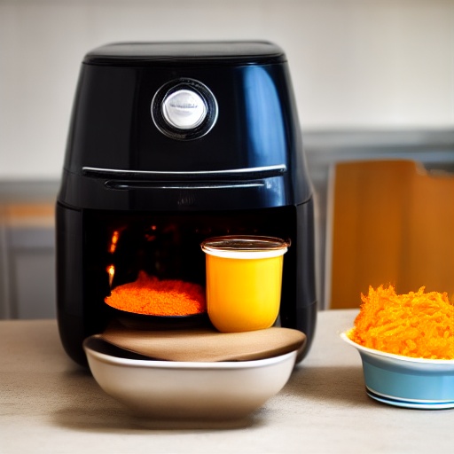 Measuring ginger paste for air fryer recipes