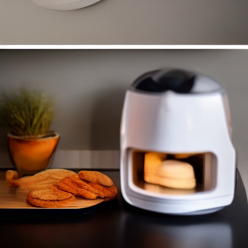 Measuring 0.33 cup of baking soda on a digital scale for air fryer recipes