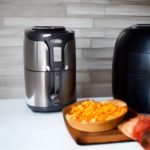 Measuring minced garlic in a cup for air fryer recipes