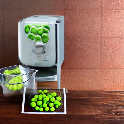 Measuring 1.33 cups of frozen peas in ounces for air fryer recipes