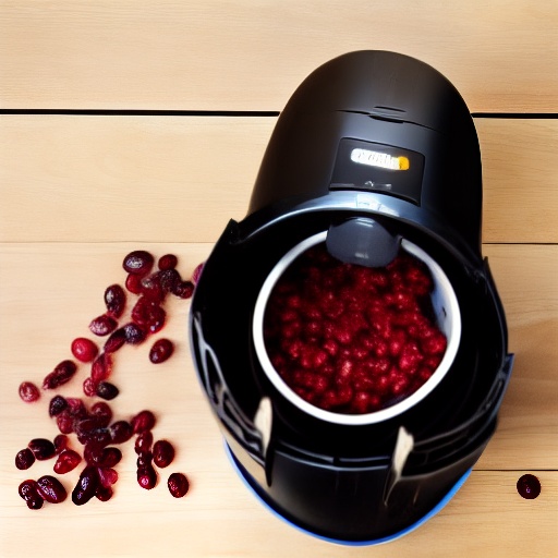Measuring 0.33 cup of cranberries in ounces for air fryer recipes