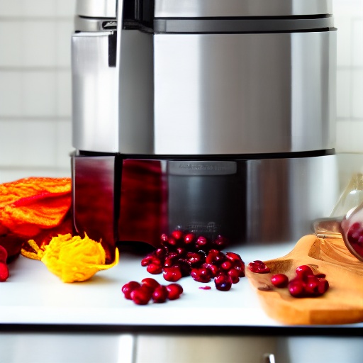Measuring 2.5 cups of cranberries in ounces for air fryer recipes