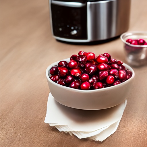 Measuring 3 cups of cranberries in ounces for air fryer recipes