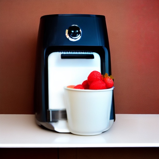 Measuring 0.5 cup of greek yogurt in a glass bowl