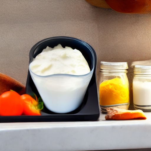 Measuring 1.66 cups of greek yogurt in ounces for air fryer recipes