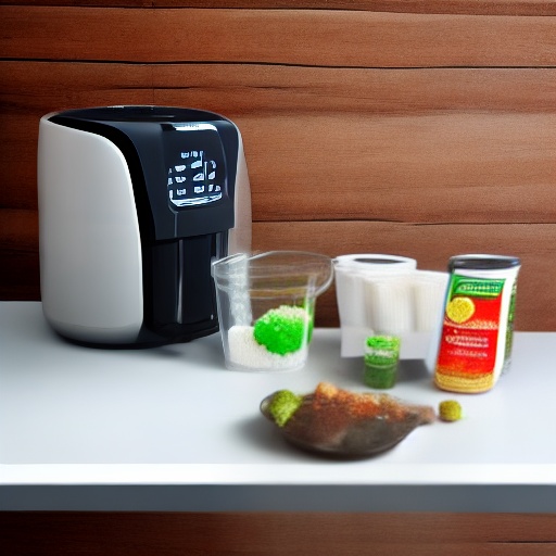 Measuring 1.25 cups of gelatin powder next to a digital scale showing ounces