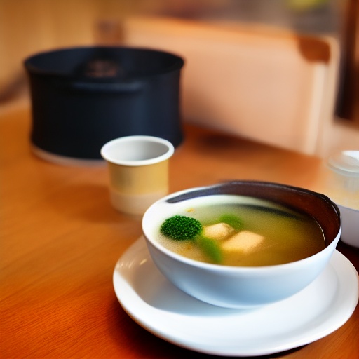 Measuring 0.33 cup of miso soup in ounces for air fryer recipes
