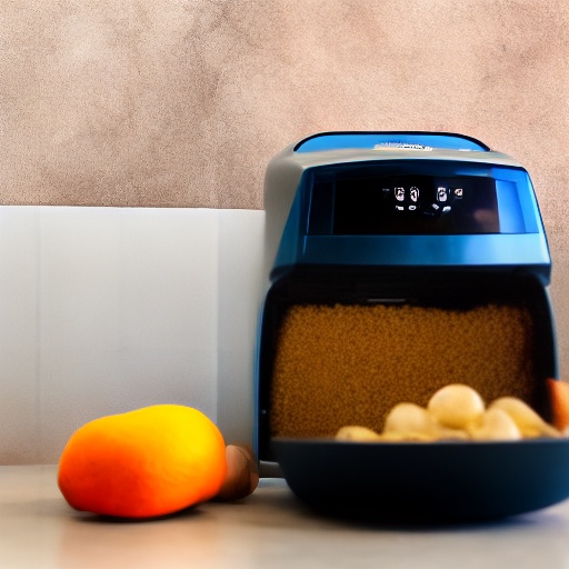 Measuring 1.25 cups of chopped walnuts for air fryer recipes
