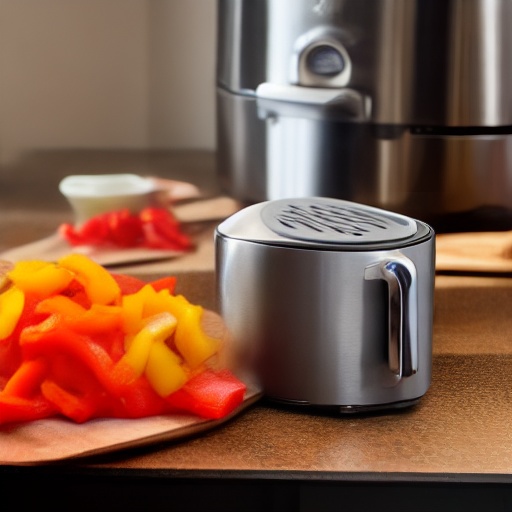 Measuring 1.5 cups of diced peppers in ounces for air fryer recipes
