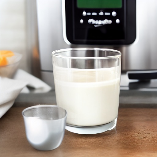 Measuring 0.125 cup of whipping cream in ounces for air fryer recipes