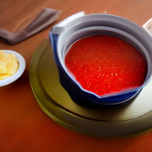 Measuring cups and chilli sauce for air fryer recipes