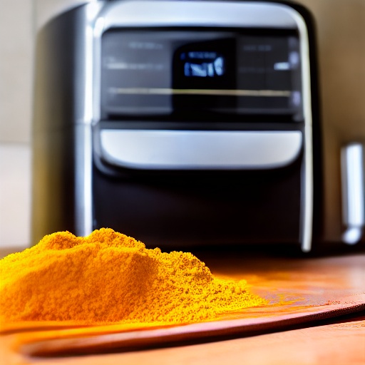 Measuring 0.375 cup of turmeric in ounces for air fryer recipes