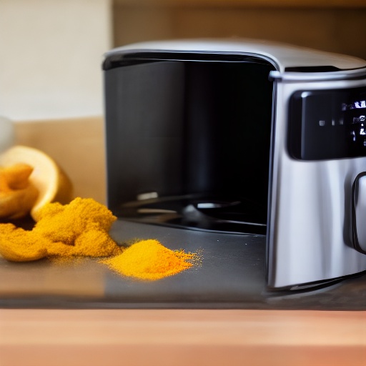 Measuring 0.5 cup of turmeric in ounces for air fryer recipes