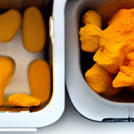 Measuring turmeric in cups and ounces for air fryer recipes