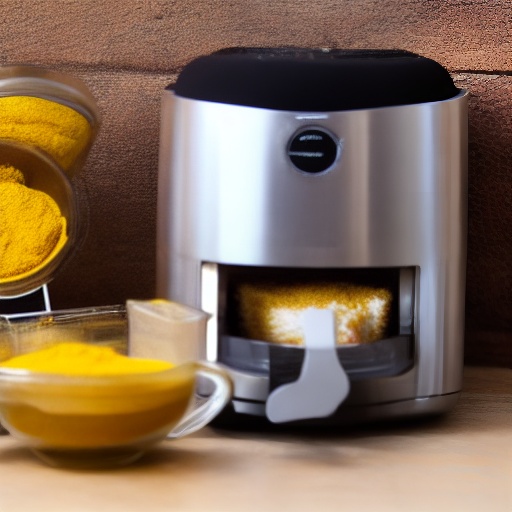 Measuring 1.75 cups of turmeric in ounces for air fryer recipes