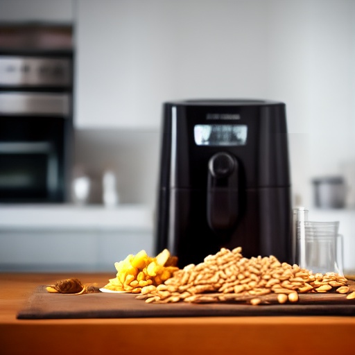 Measuring rolled barley for air fryer recipes