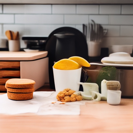 Measuring 3 cups of wholemeal flour on a kitchen scale in ounces