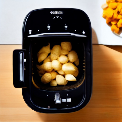 Measuring 0.75 cup of chopped garlic in ounces for air fryer recipes
