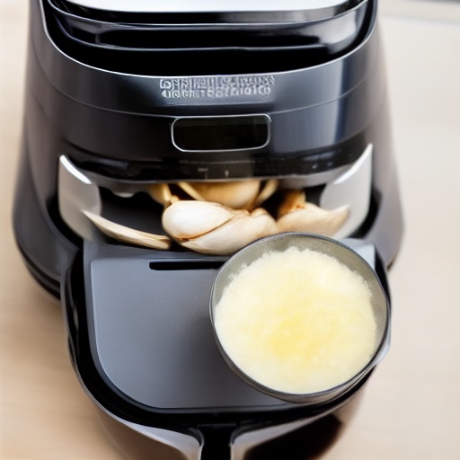 Measuring 2 cups of chopped garlic in ounces for air fryer recipes