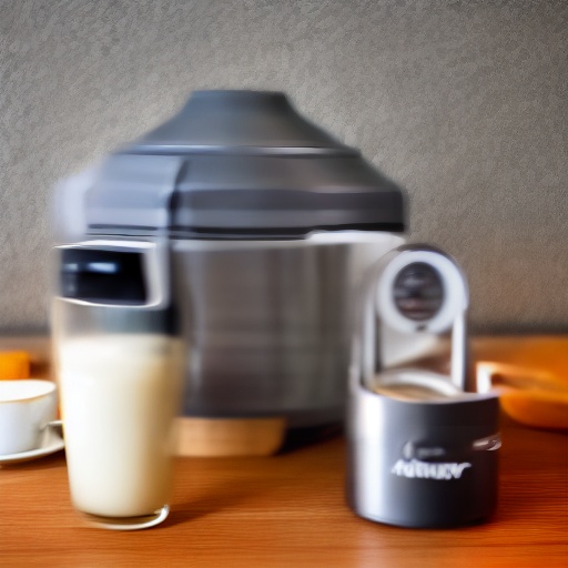 Measuring 0.33 cup of soy milk in a glass measuring jug