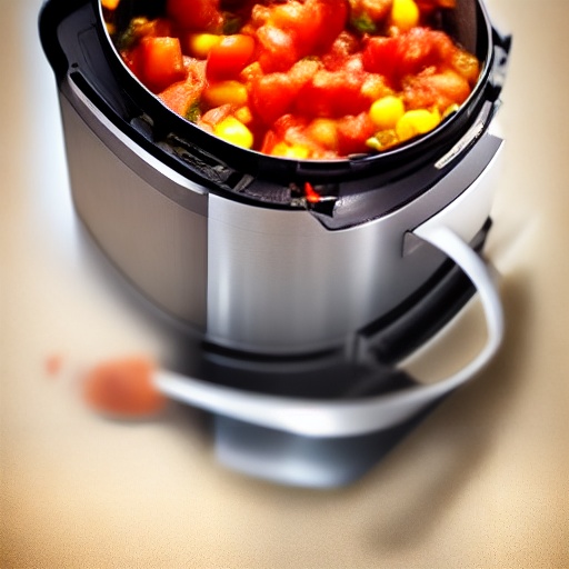 Measuring 0.125 cup of chopped tomatoes for air fryer recipes
