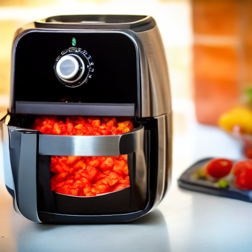 Measuring 1.25 cups of chopped tomatoes in ounces for air fryer recipes