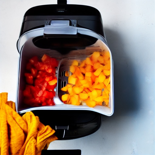 Measuring 2.5 cups of chopped tomatoes in ounces for air fryer recipes