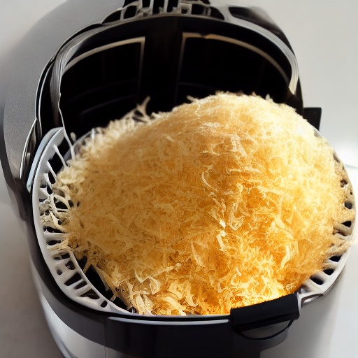 Measuring shredded coconut for air fryer recipes