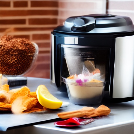 Measuring shredded coconut in a cup for air fryer recipes