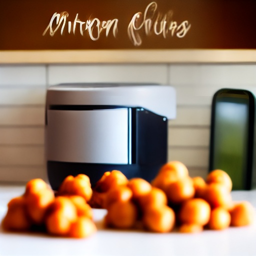 Measuring 1.75 cups of chickpeas in a bowl for air fryer recipes
