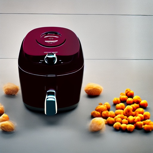 Measuring 2.5 cups of chickpeas in a bowl for air fryer recipes